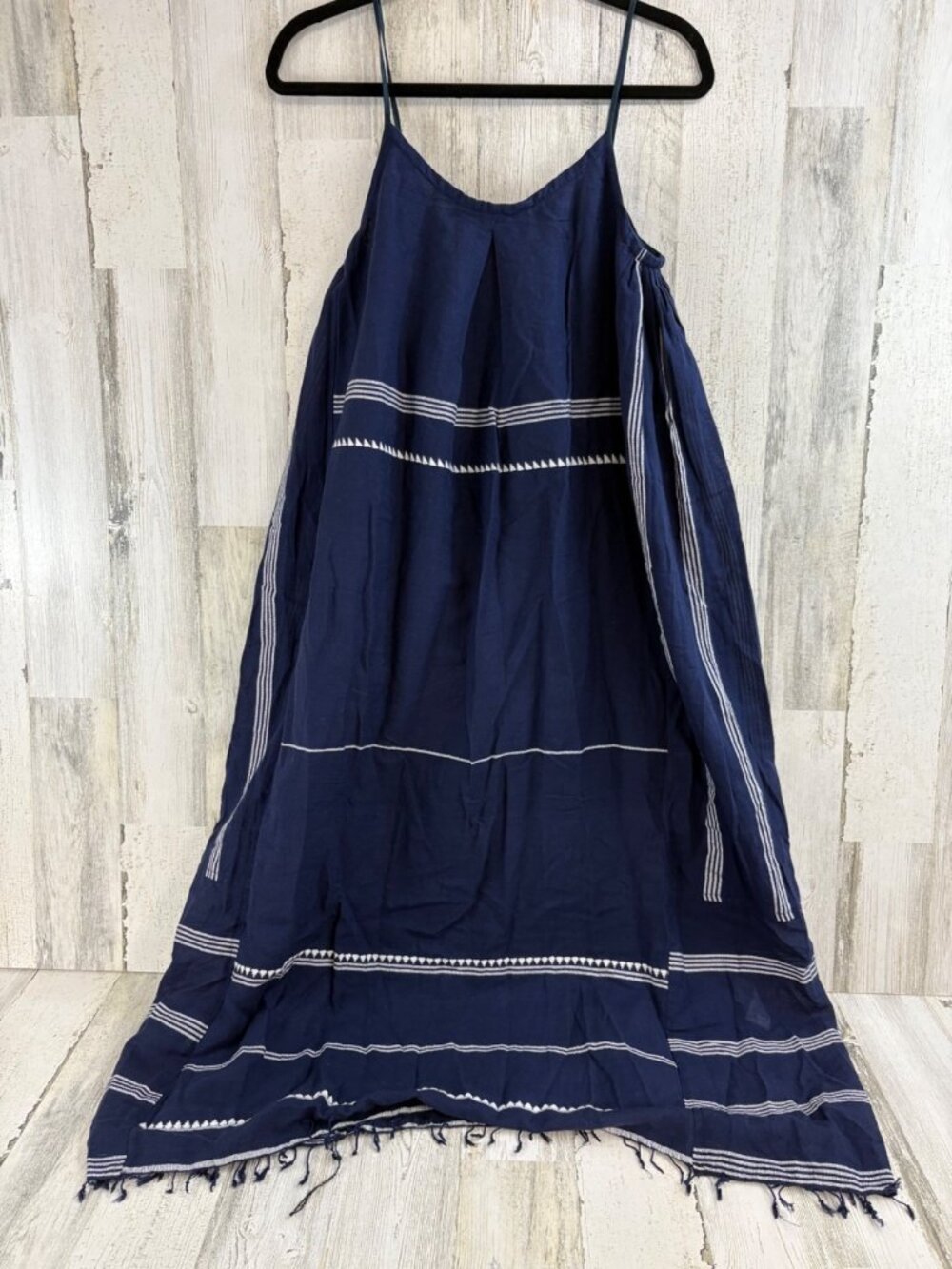 LEMLEM Nia Sz S Nunu Navy Midi Slip Dress NWT - Picture 13 of 15